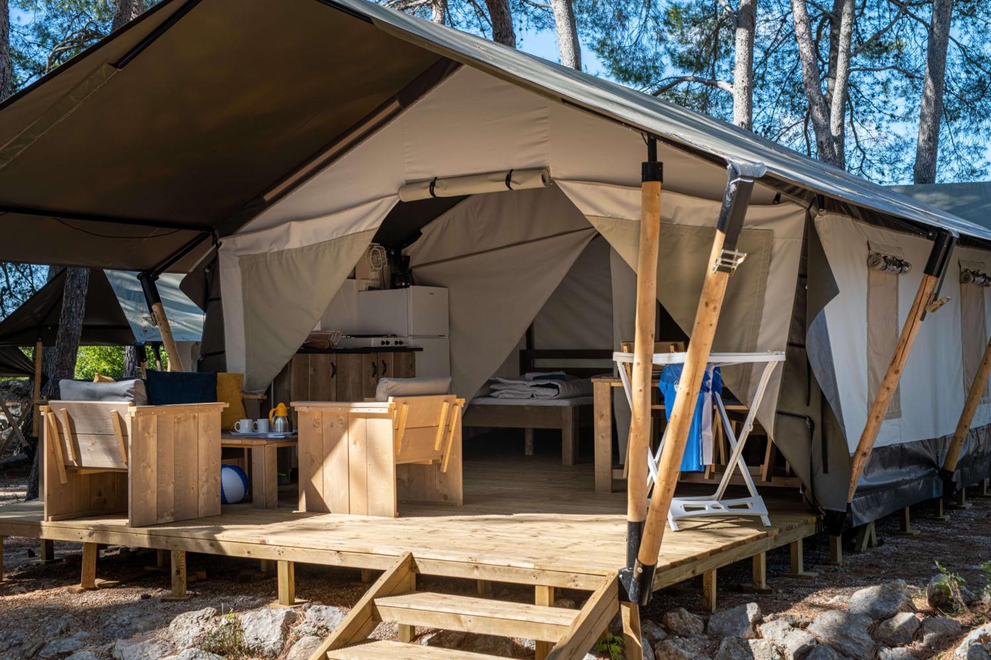 Easyatent Safari Tent Lanterna Červar-Porat Szoba fotó