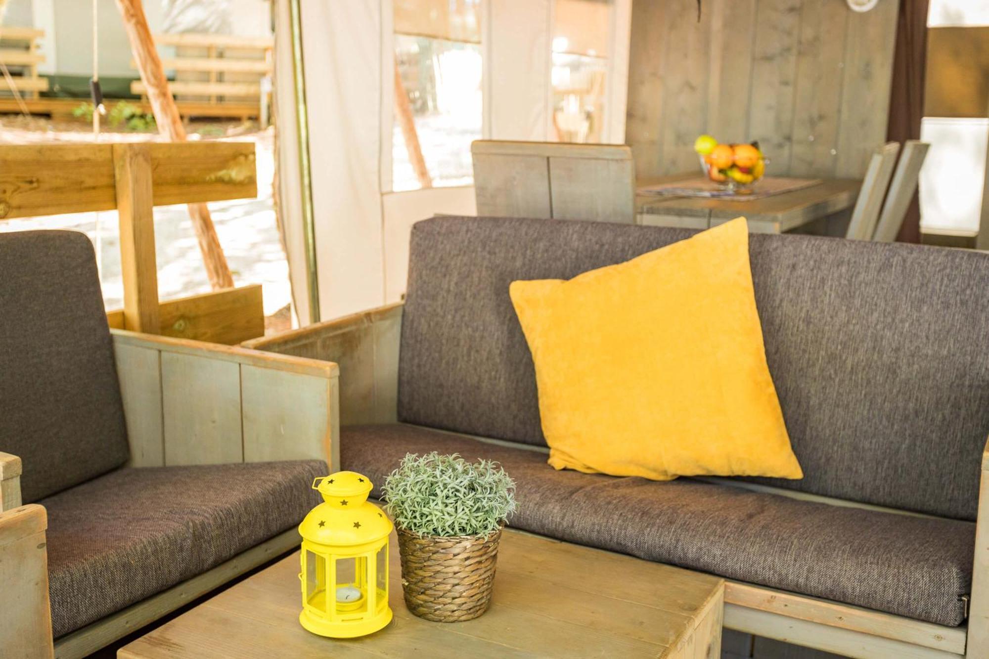Easyatent Safari Tent Lanterna Červar-Porat Szoba fotó